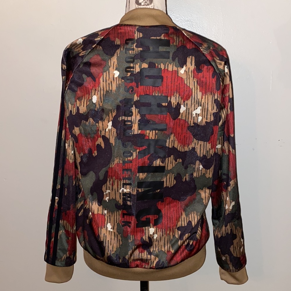 Adidas Pharrell Williams HU Hiking SST Camo Track Jacket - Picture 6 of 16